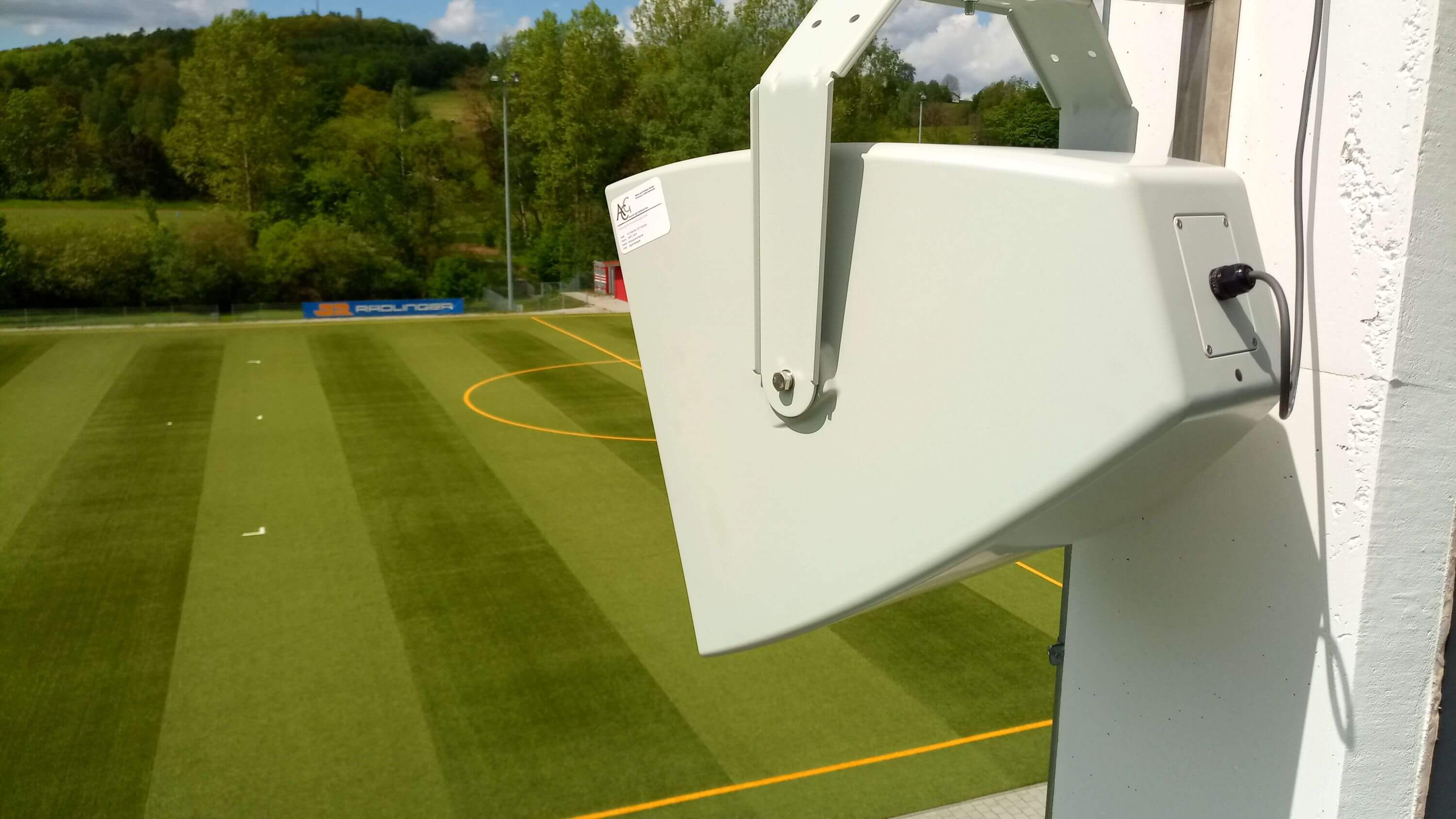 ASV Cham Fußballplatz Beschallung / Festinstallation